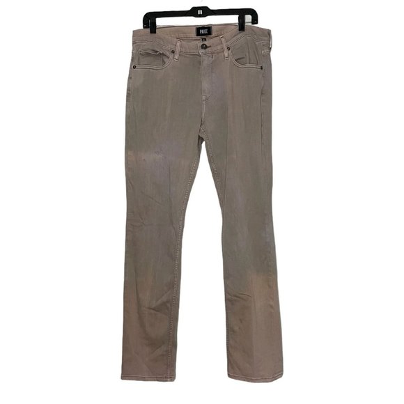 PAIGE Other - PAIGE Mens Light Brown Jeans  Size: 34 Straight Denim